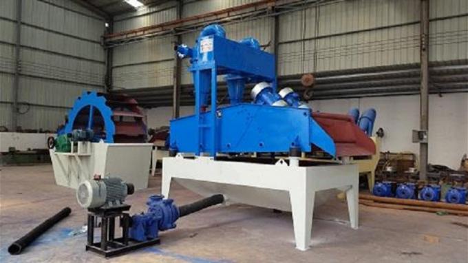 Heavy Duty Sand Recycling Machine Fine Sand Collecting System High Performance
