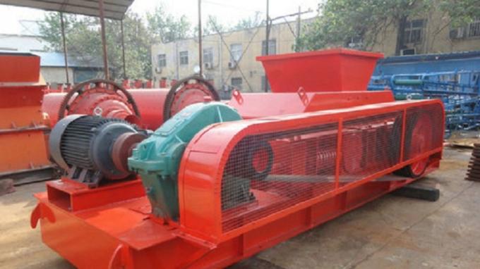 Double Tooth Roll Crusher Sand Processing Plant 37kw Power 7.2t Weight