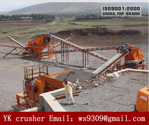 China Industry Mobile Aggregate Production Plant High Crushing Rate Excellent Particle Size supplier