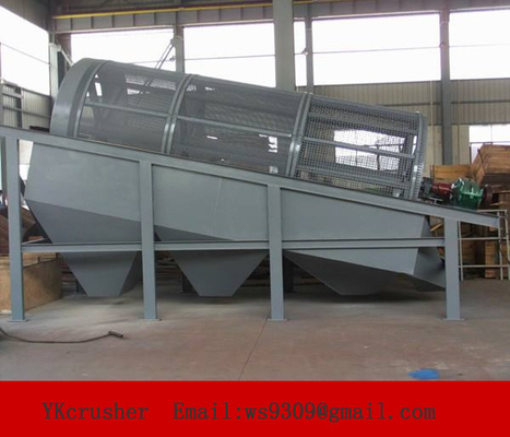China High Efficient Rotary Trommel Screen , Compost Screening Equipment Steady Movement supplier