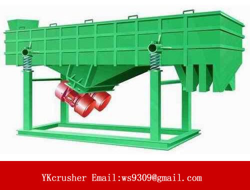 China Steady Linear Motion Vibrating Screen , Coal Screening Machine Low Noise supplier