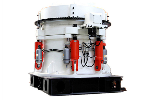 China HPT Multi Cylinder Hydraulic Cone Crusher 90 - 250t/H Capacity Full Hydraulic Control supplier