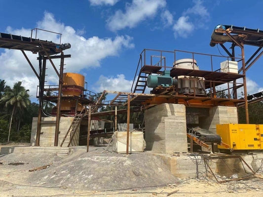 ISO9001 Quarry Mining Crushing Plant Primary And Secondary Crusher