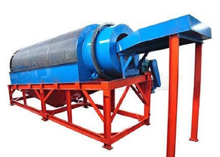 Shaftless Trommel Screen Equipment GTS Solid Waste Trommel Machine 8.6t