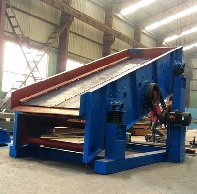 Double Layer Coal Vibrating Screen Machine For Stone Sand