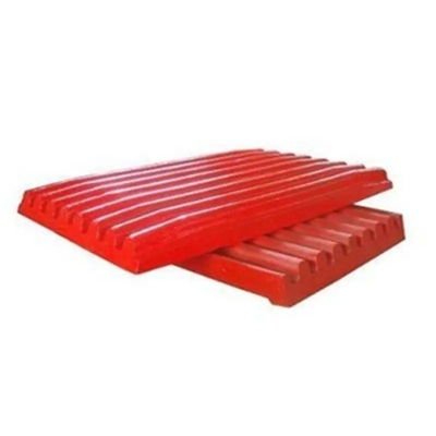 High Manganese Steel Jaw Crusher Spare Parts Fixed Movable Plate For Granite