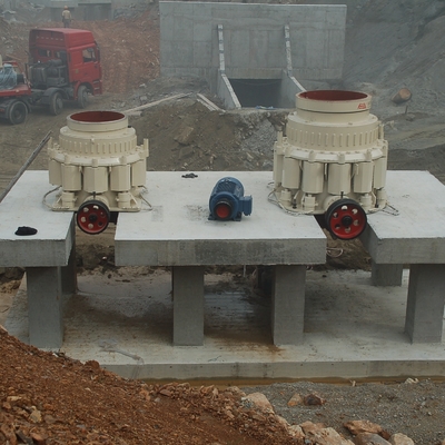 330-725tph Cone Rock Crusher For Stone Quarry Site