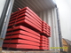 Mining Red Mn13Cr2 Jaw Stone Crusher Plate Smooth Surface