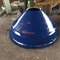 Mn13Cr2 Blue Mantle Concave High Manganese Crusher Spare Parts