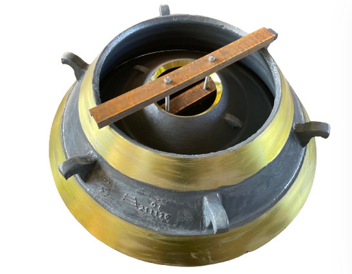 Large Cone Crusher Spare Parts High Manganese Steel Mantle And Concave